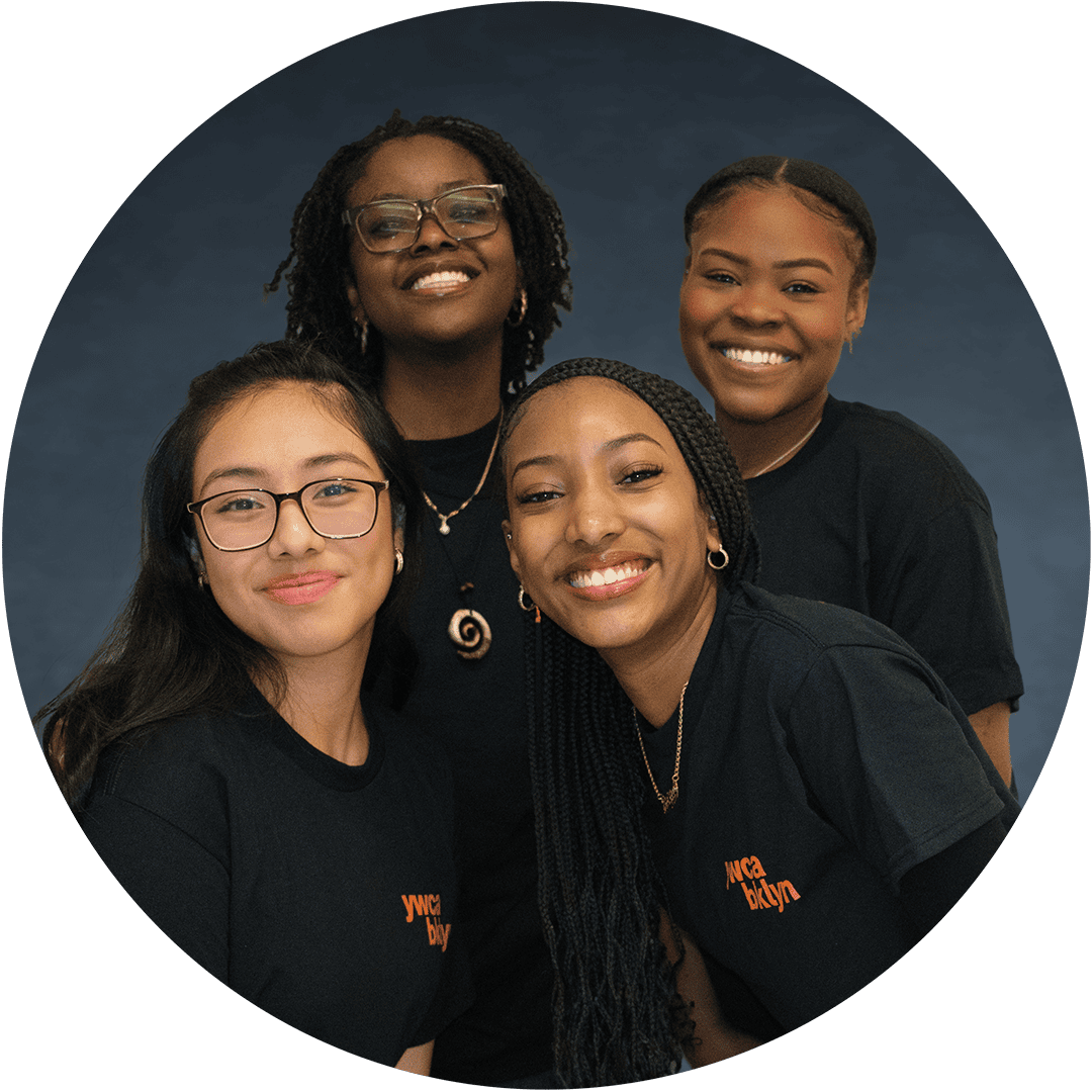 Group of students smiling